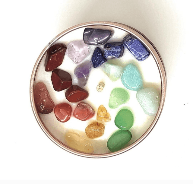 Bougie 7 chakras 