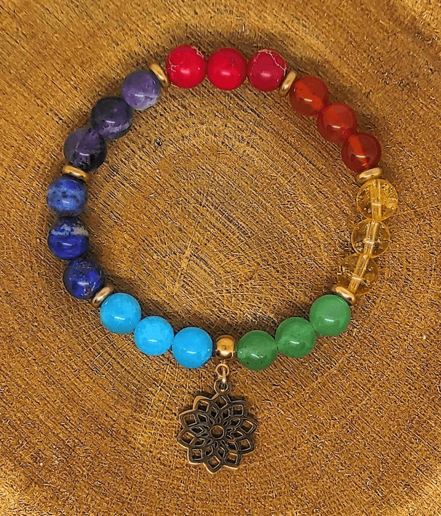 Bracelet 7 chakras 