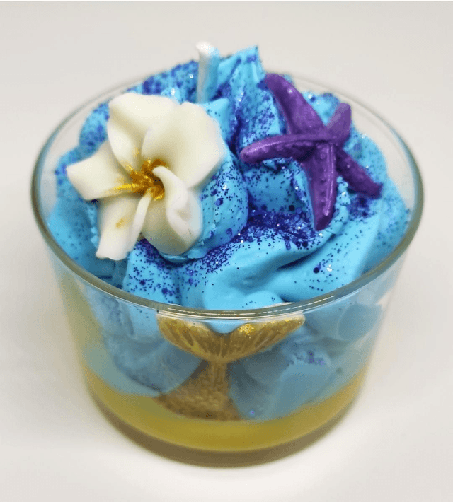 Bougie chantilly parfumée Monoï 